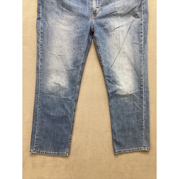 Lot of 2 Levi 514 Jeans Mens Size 42x30 Straight Fit Medium Wash - Picture 13 of 16